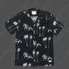 Outer Banks Horse And Palm Print Shirt