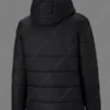 Padded Bomber AC Milan Soccer Black Puffer Jacket