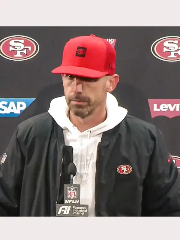 San Francisco Kyle Shanahan Grey Hoodie - America Jackets