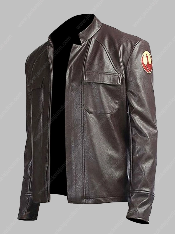 Star Wars The Last Jedi Oscar Isaac Leather Jacket