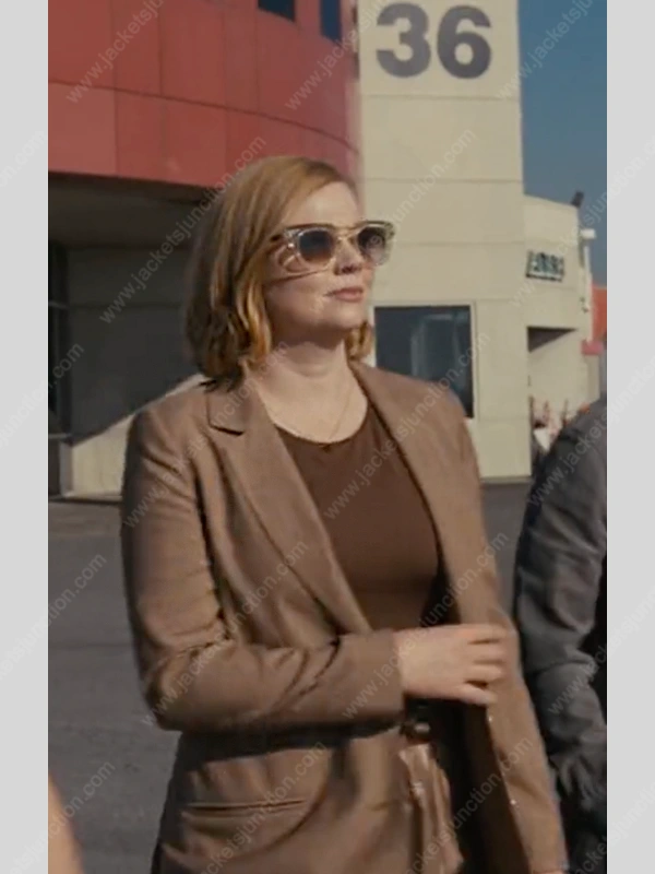 Succession S04 Sarah Snook Brown Blazer