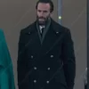 The Handmaids Tale Joseph Fiennes Black Trench Coat