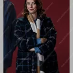 This Is Christmas Kaya Scodelario Plaid Coat