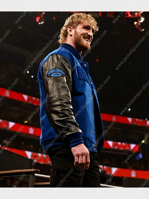 WWE Logan Paul Blue Jacket