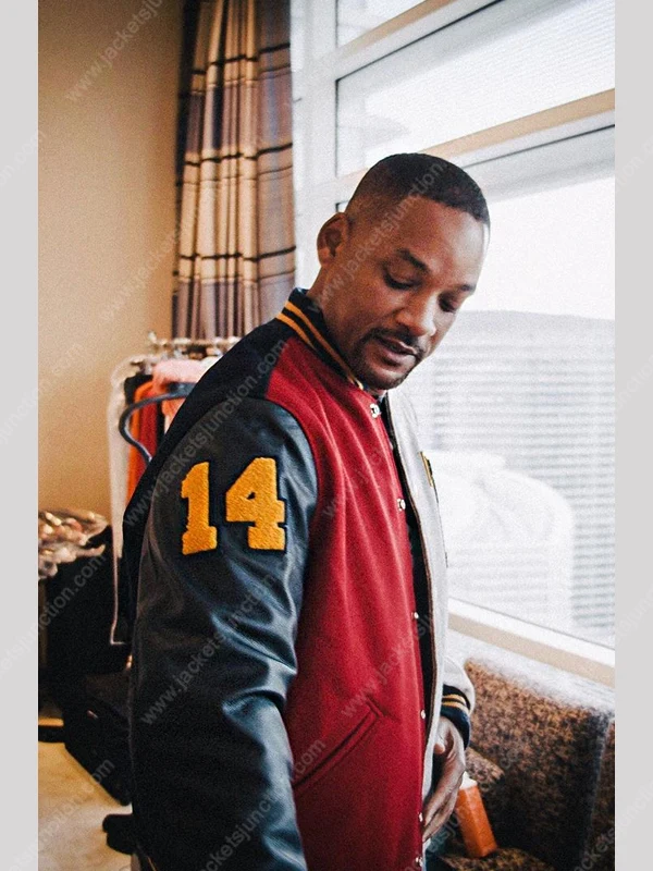 Will Smith Multicolor Varsity Jacket