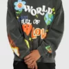 World Of Love Grey Hoodie