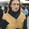 X-Men Dark Phoenix Sophie Turner Black Bomber Jacket