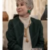 80 for Brady Rita Moreno Green Coat