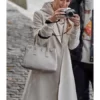 A Paris Proposal Alexa PenaVega White Trench Coat