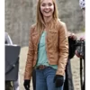 Amy Fleming Heartland Leather Jacket