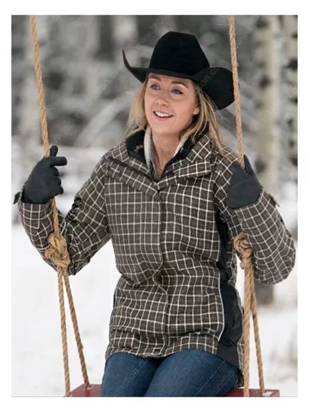 Amy Fleming Heartland Plaid Jacket