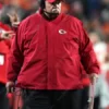 Red Andy Reid Kansas City Chiefs Jacket - Jackets Junction