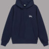 Basic Stussy Blue Pullover Hoodie