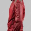 Beat It Michael Jackson Red Leather Jacket