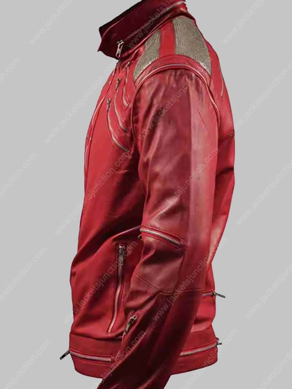 Michael Jackson Beat It Red Jacket | MJ Red Leather Beat It Jacket