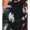 Blood Quantum Kiowa Gordon Black Leather Jacket