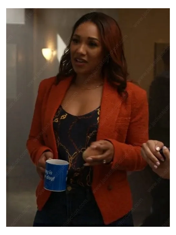 Candice Patton The Flash Orange Blazer