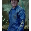 Descendants 2 Blue Leather Jacket