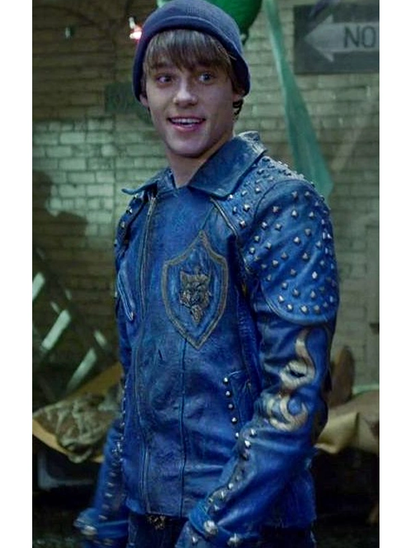 Descendants 2 Blue Leather Jacket