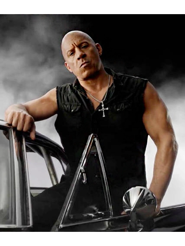 Dominic Toretto Fast X 2023 Black Vest