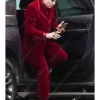 Dracula Renfield Nicolas Cage Maroon Velvet Suit