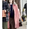 Eileen Thomasin McKenzie Pink Coat