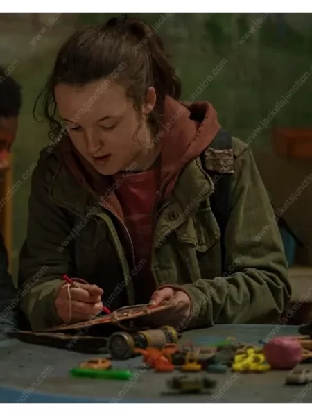 Ellie Williams The Last of Us Green Jacket