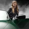 Fast X 2023 Brie Larson Black Leather Jacket