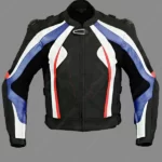 Flash Gear Men Leather Motorcycle Racing Jacket