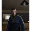 GTA 04 Niko Bellic Blue Bomber Jacket