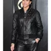 Grammys 2023 Helen Lasichanh Leather Jacket