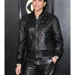 Grammys 2023 Helen Lasichanh Leather Jacket