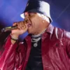 Grammys 2023 LL Cool J Maroon Leather Jacket