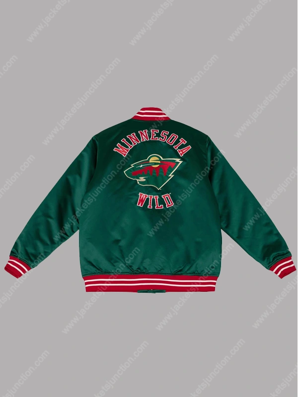 Green Minnesota Wild Starter Jacket