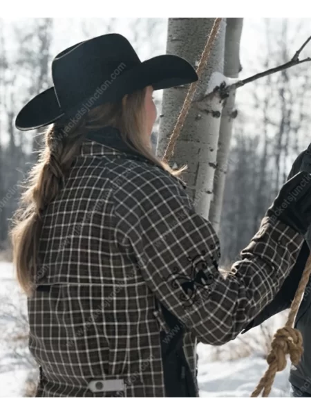 Heartland Amber Marshall Brown Plaid Jacket