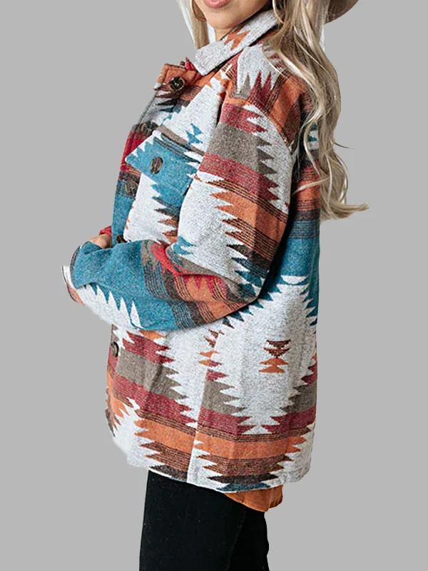 Heartland Aztec Shirt Jacket