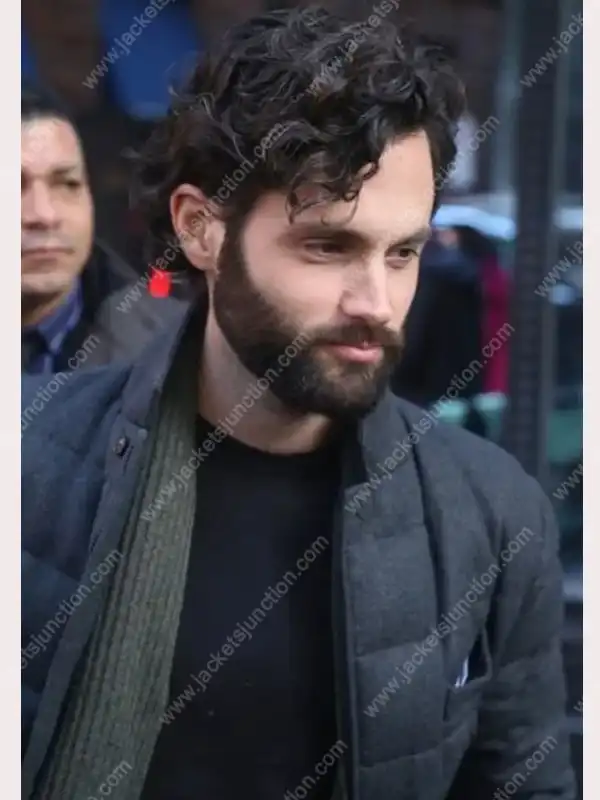 You S04 Penn Badgley Puffer Jacket