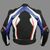 Men Flash Gear Motorcycle Racing Leather Jacket