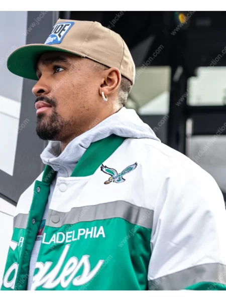 Philadelphia Eagles Jalen Hurts Super Bowl LVII Green Jacket