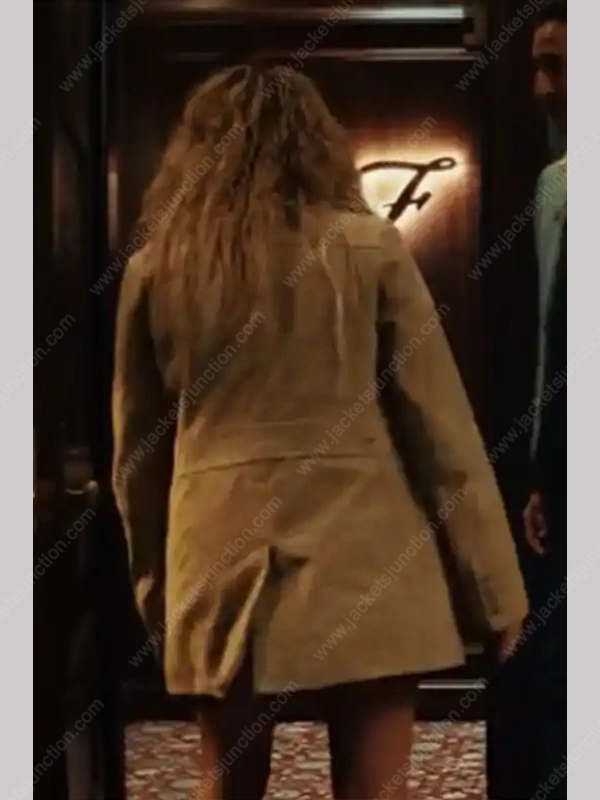 Poker Face 2023 Natasha Lyonne Brown Coat