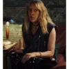 Poker Face Chloe Sevigny Black Leather Vest