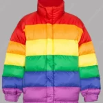 Rainbow Puffer Jacket