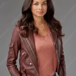 Redemption in Cherry Springs Melanie Abrams Leather Jacket