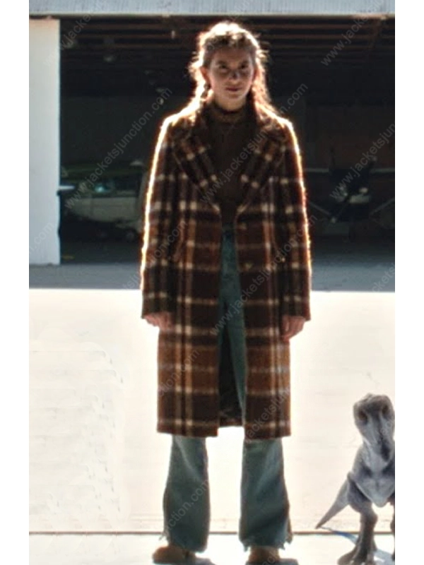 The Adventures of Jurassic Pet 2 Sophie Proctor Plaid Coat