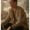 The Flash Barry Allen Beige Bomber Jacket