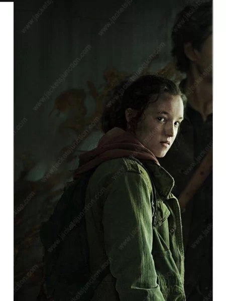 The Last of Us Ellie Williams Green Cotton Jacket