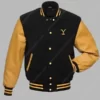 Yellowstone Dutton Ranch Black & Yellow Jacket