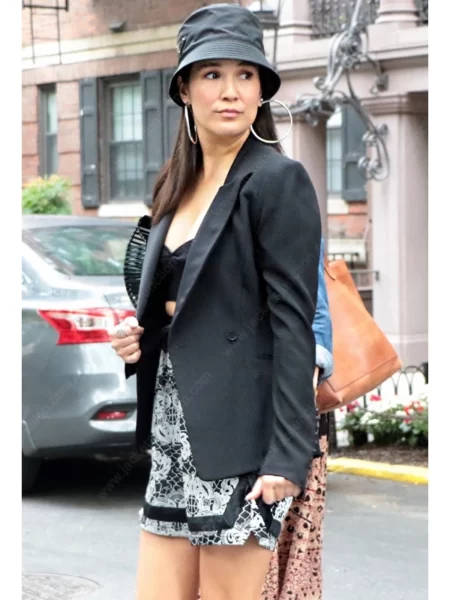 Your Place or Mine Minka Black Blazer Coat