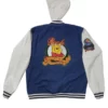 90S Xxxtentacion Winnie The Pooh Varsity Jacket