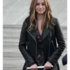 Ana de Armas Ghosted 2023 Leather Jacket